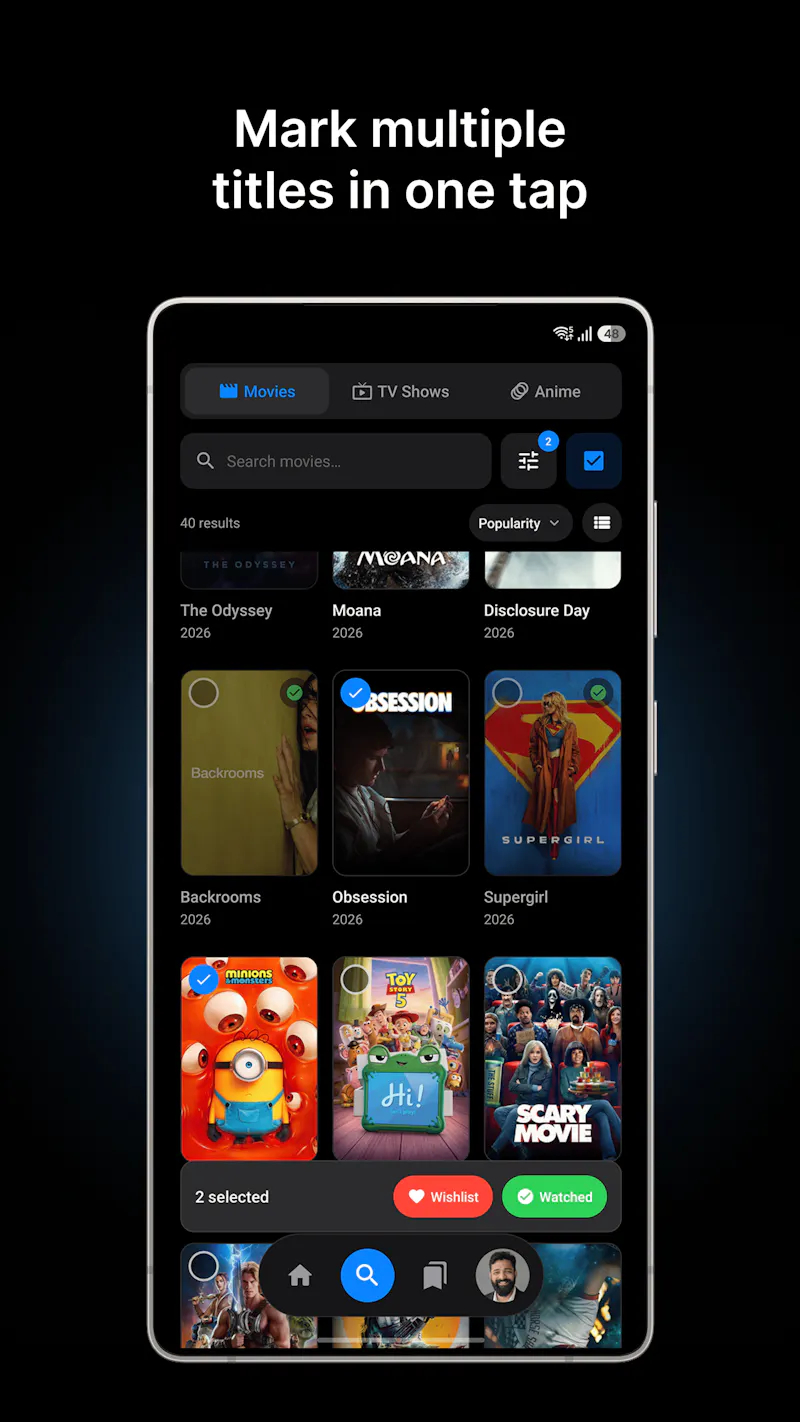 BingeMark: Movie, TV & Anime Tracker screenshot 4