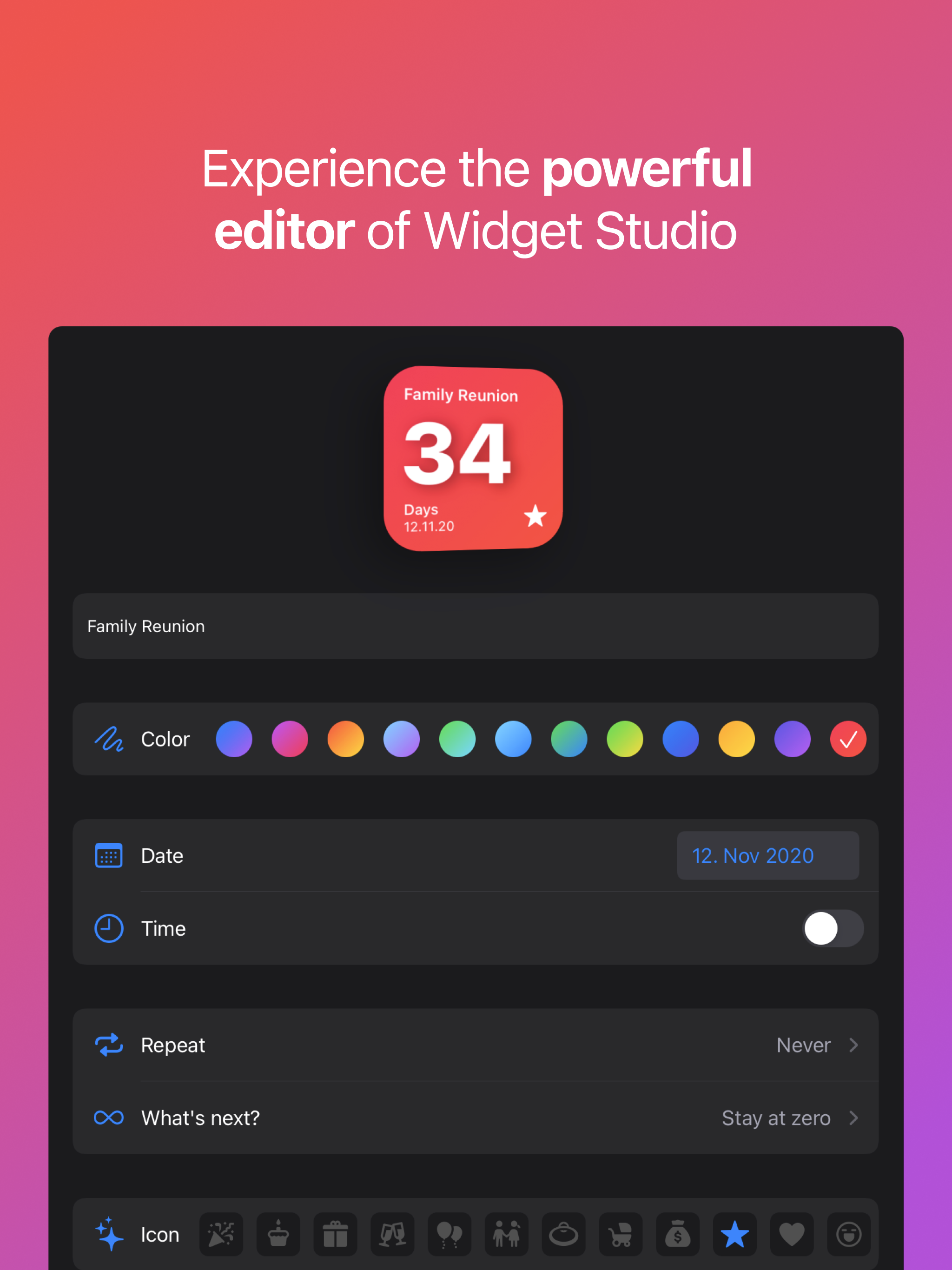 Widget Studio gallery image