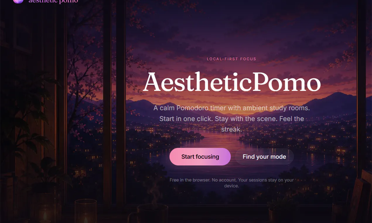 Aesthetic Pomodoro gallery image