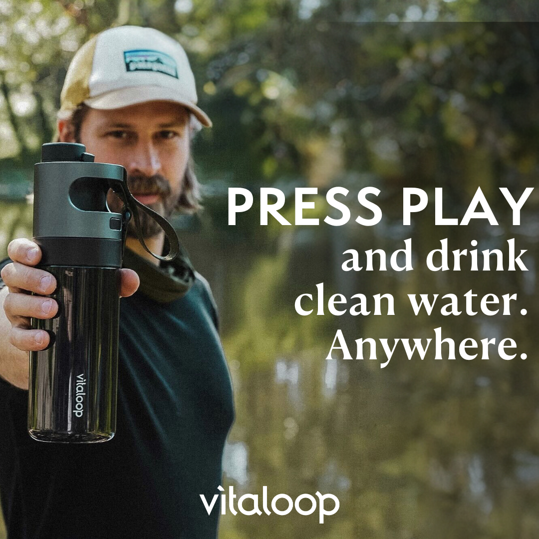 Review: the Vitaloop filtration water bottle removes contaminants