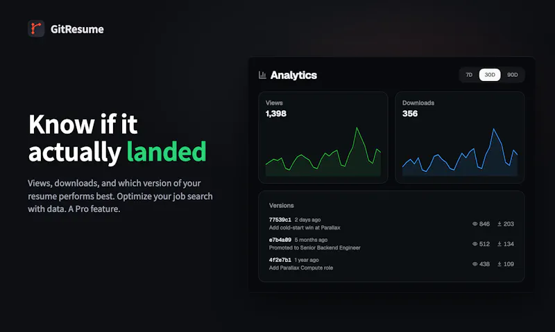 GitResume: Resume as Code screenshot 6