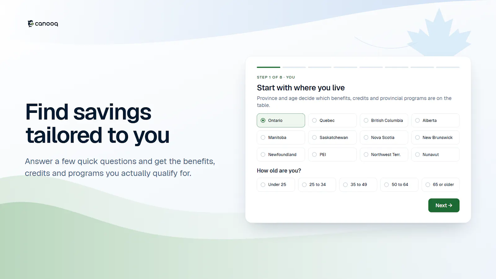 Canooq.ca screenshot 4