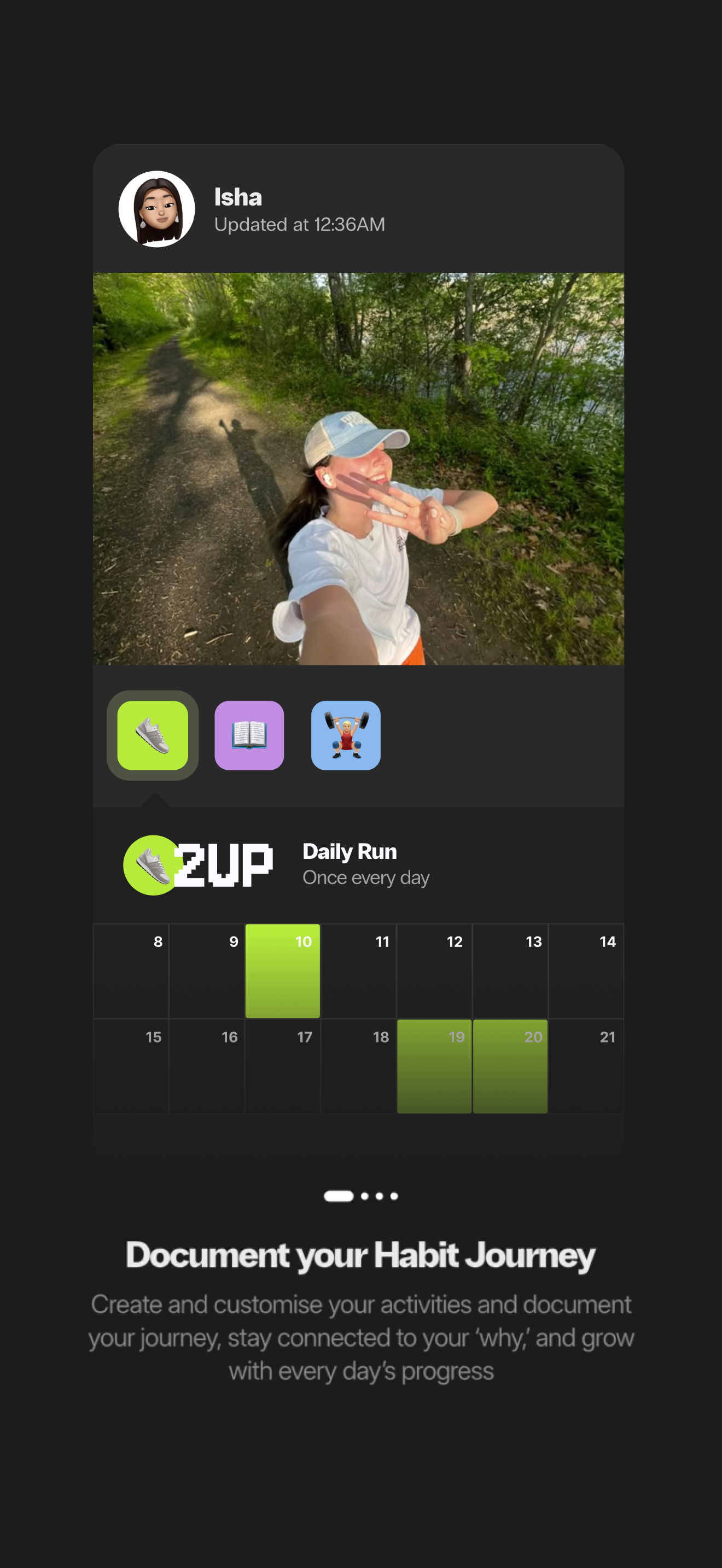1UP - Main product screenshot demonstrating key features and user interface