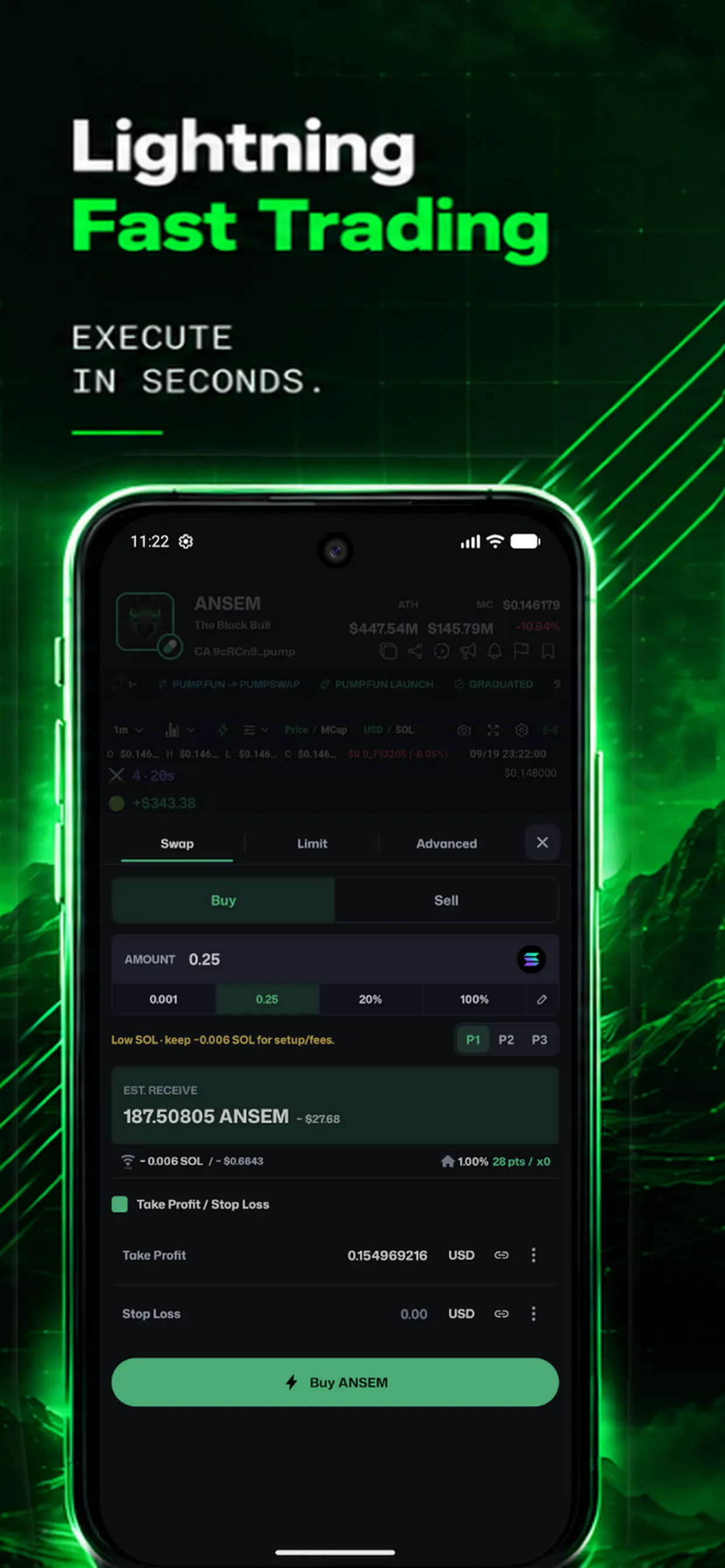FastUp | Non-custodial trading terminal gallery image