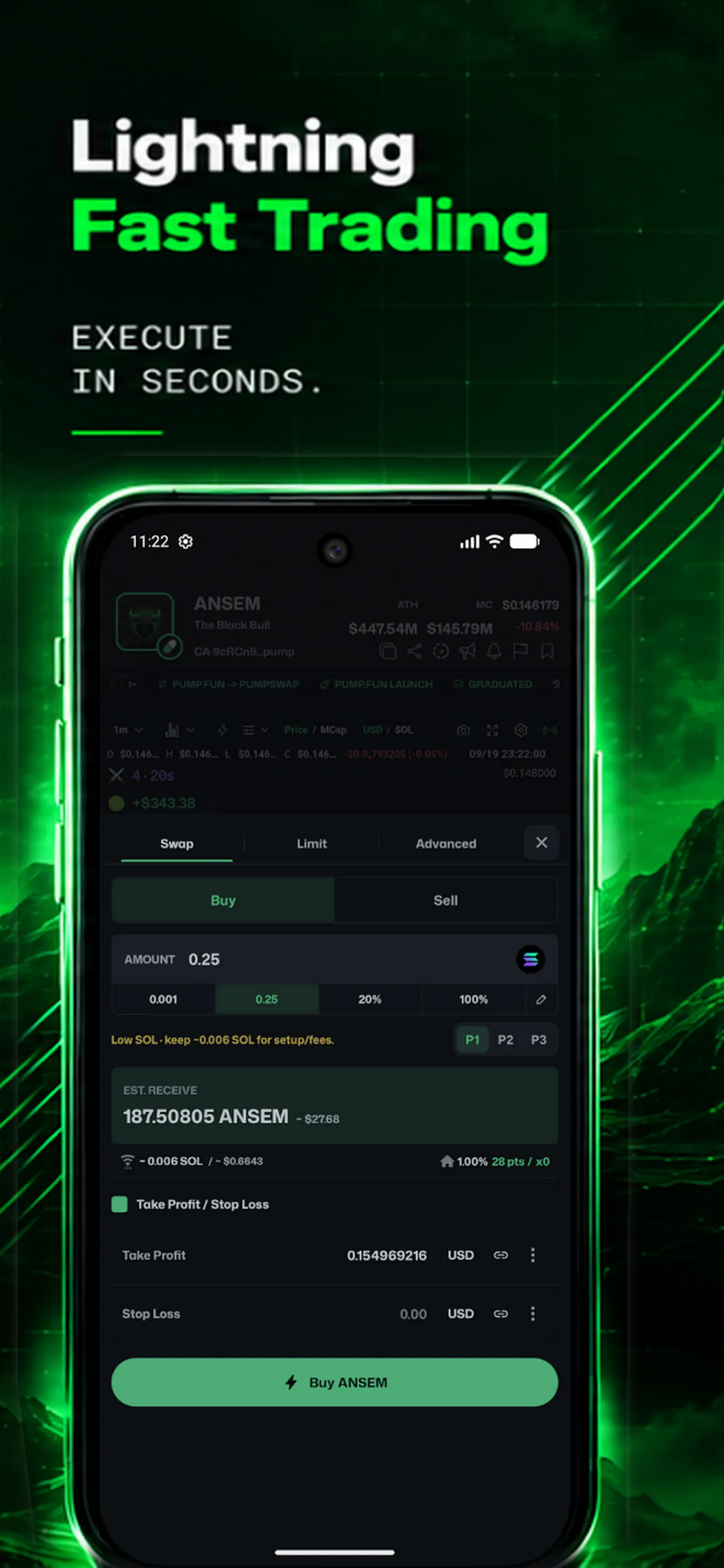 FastUp | Non-custodial trading terminal screenshot 5