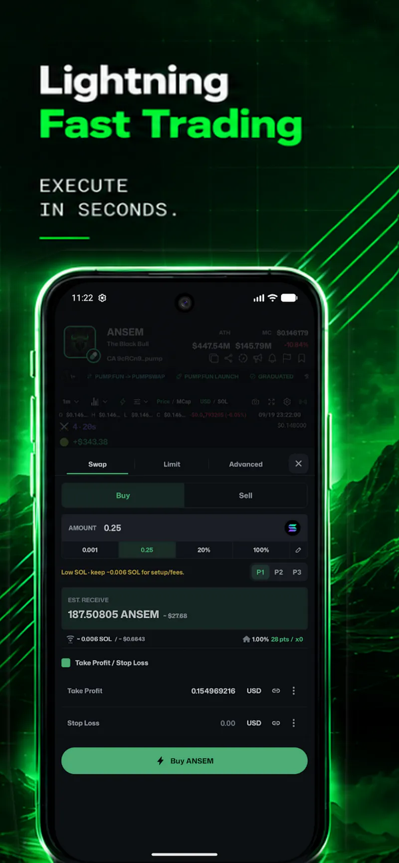 FastUp | Non-custodial trading terminal screenshot 5