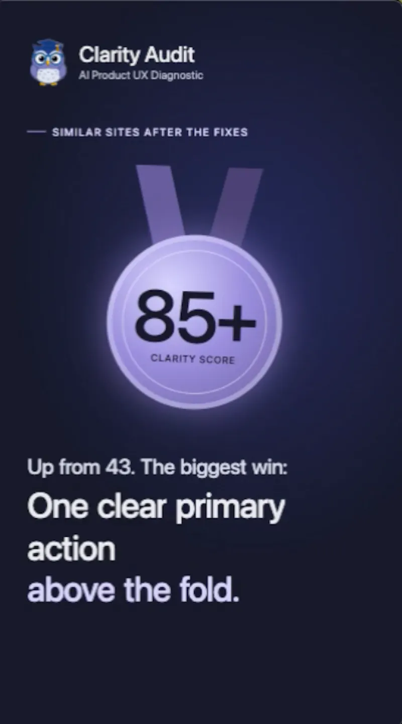 Clarity Audit screenshot 6