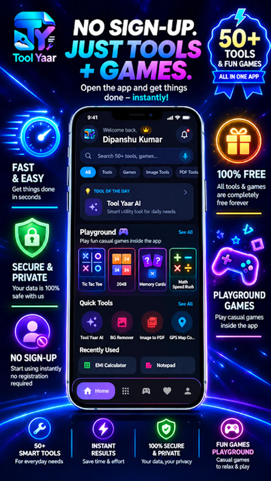 Tool Yaar: 50+ Smart Utilities in 1 App gallery image