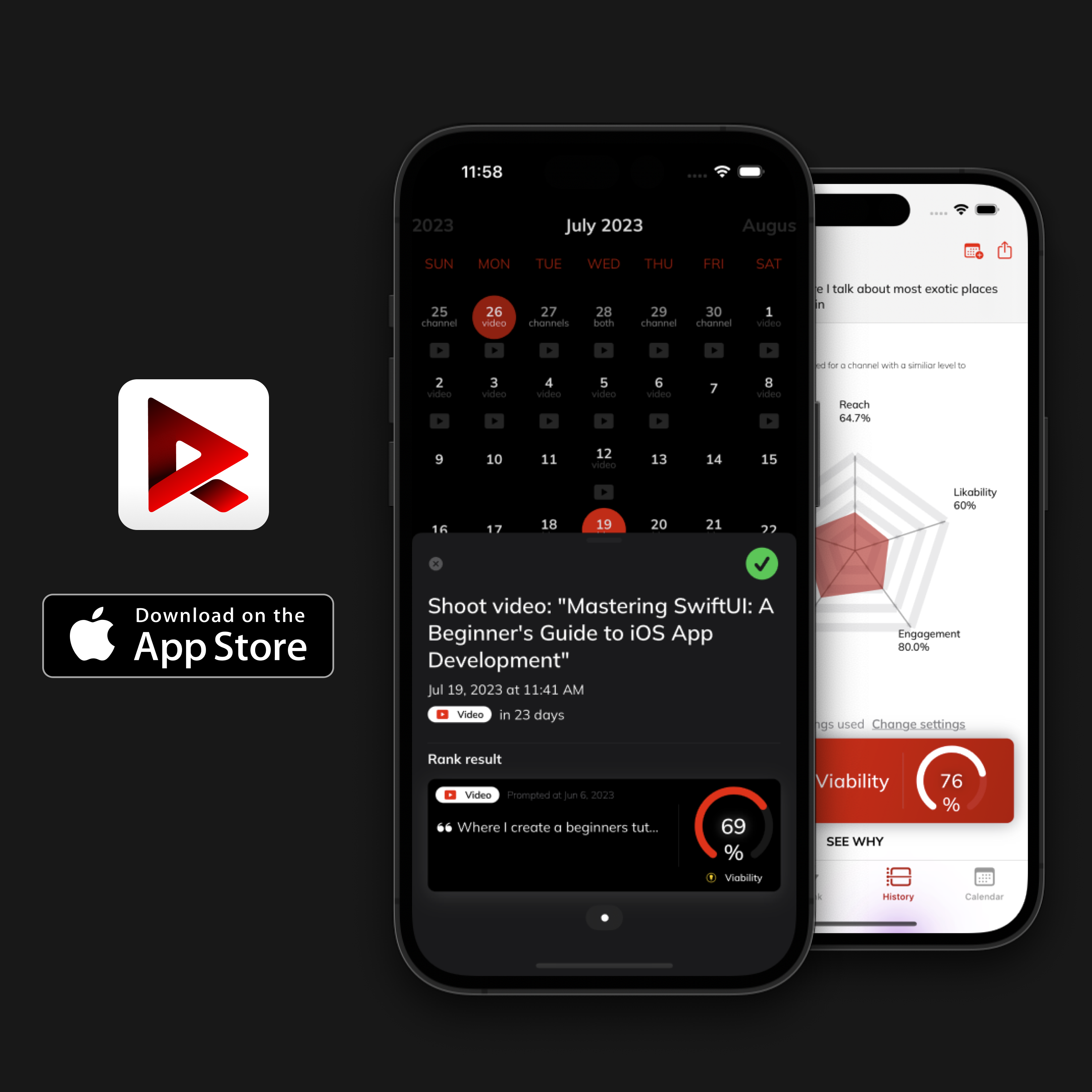 RankU - YouTube Creator Tool - Creativity and productivity app for YouTubers media 1
