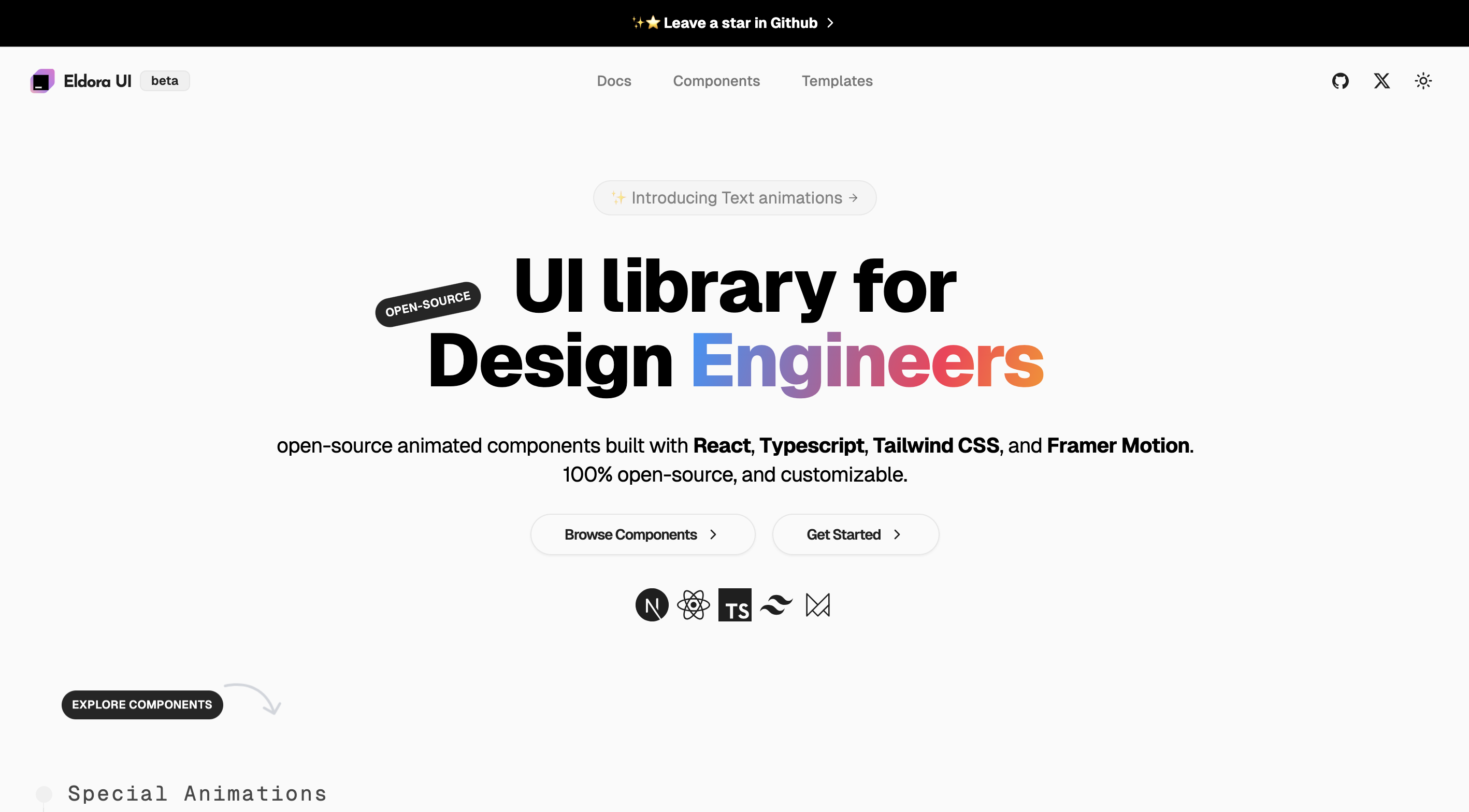 Eldora UI media 1