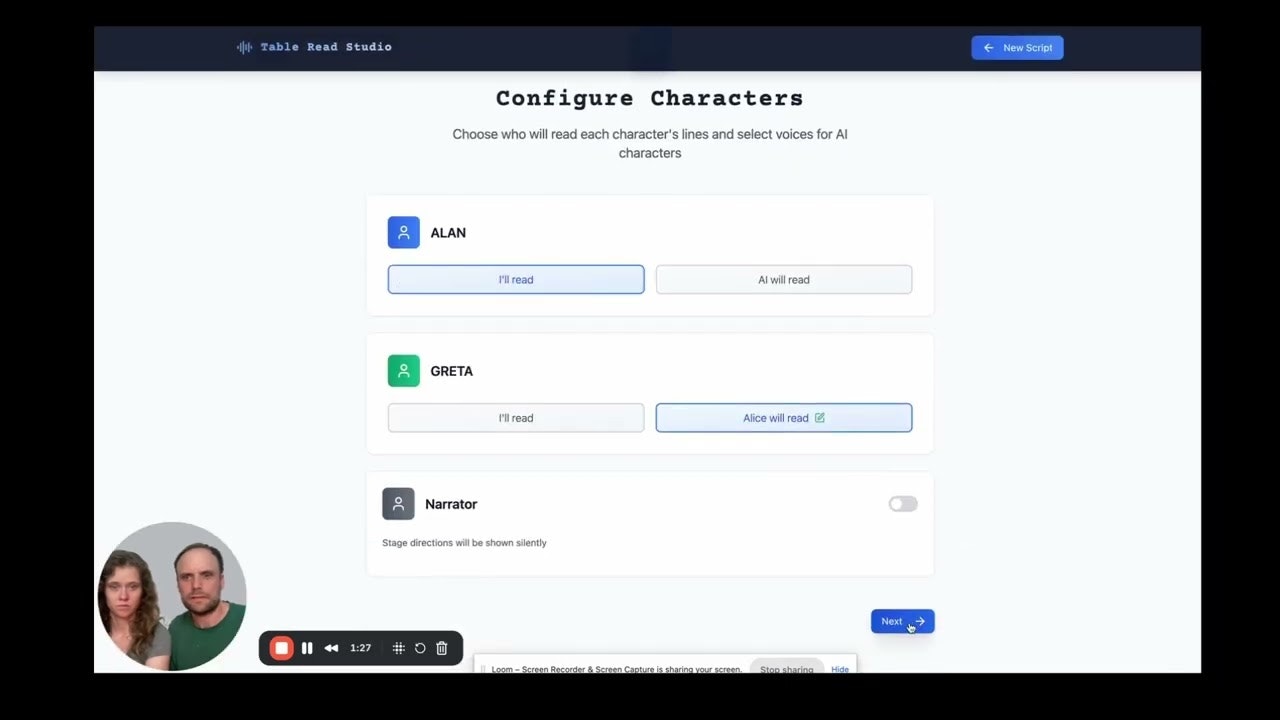 Table Read Studio gallery image