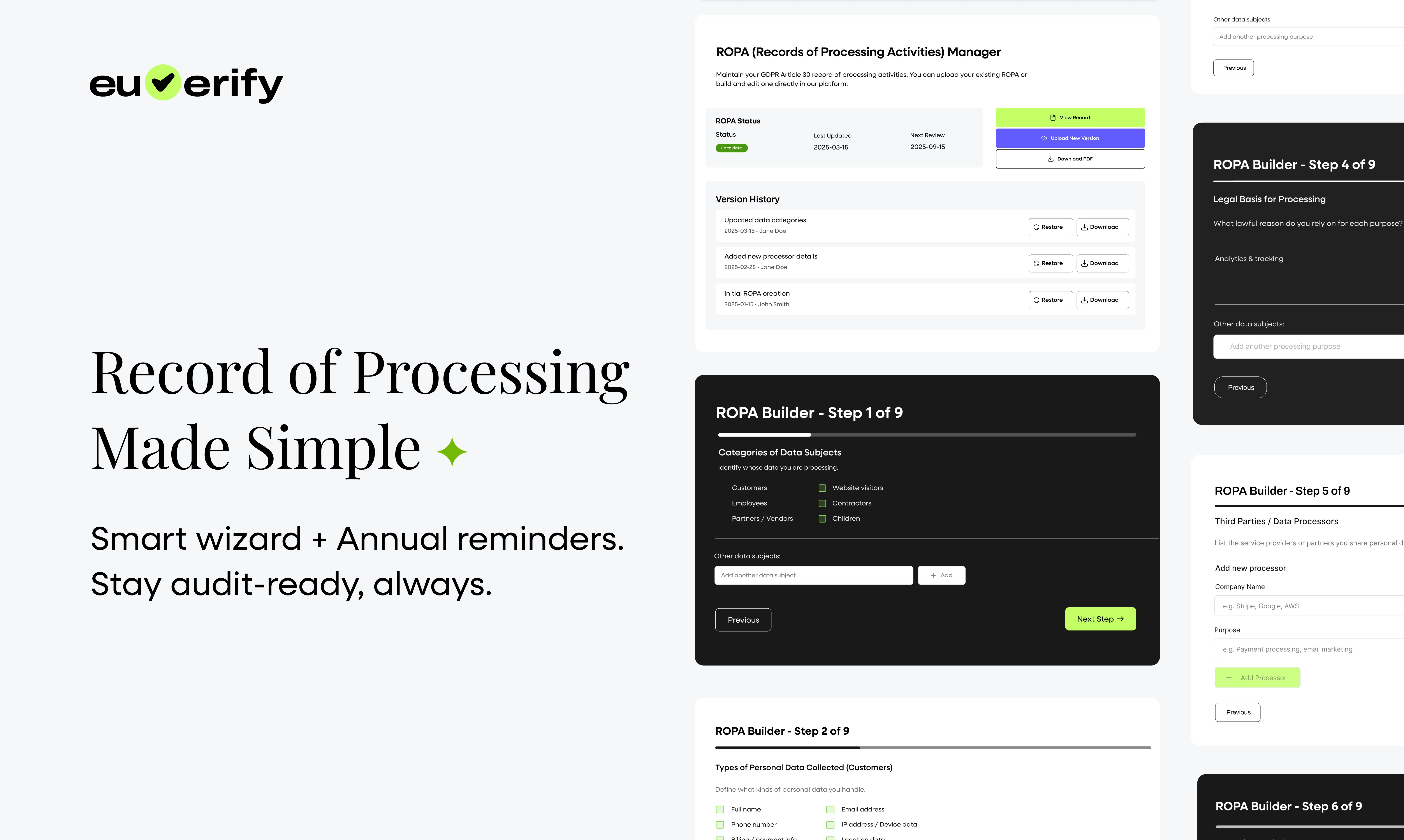 Euverify GDPR Representative(Article 27) - Screenshot 4 preview
