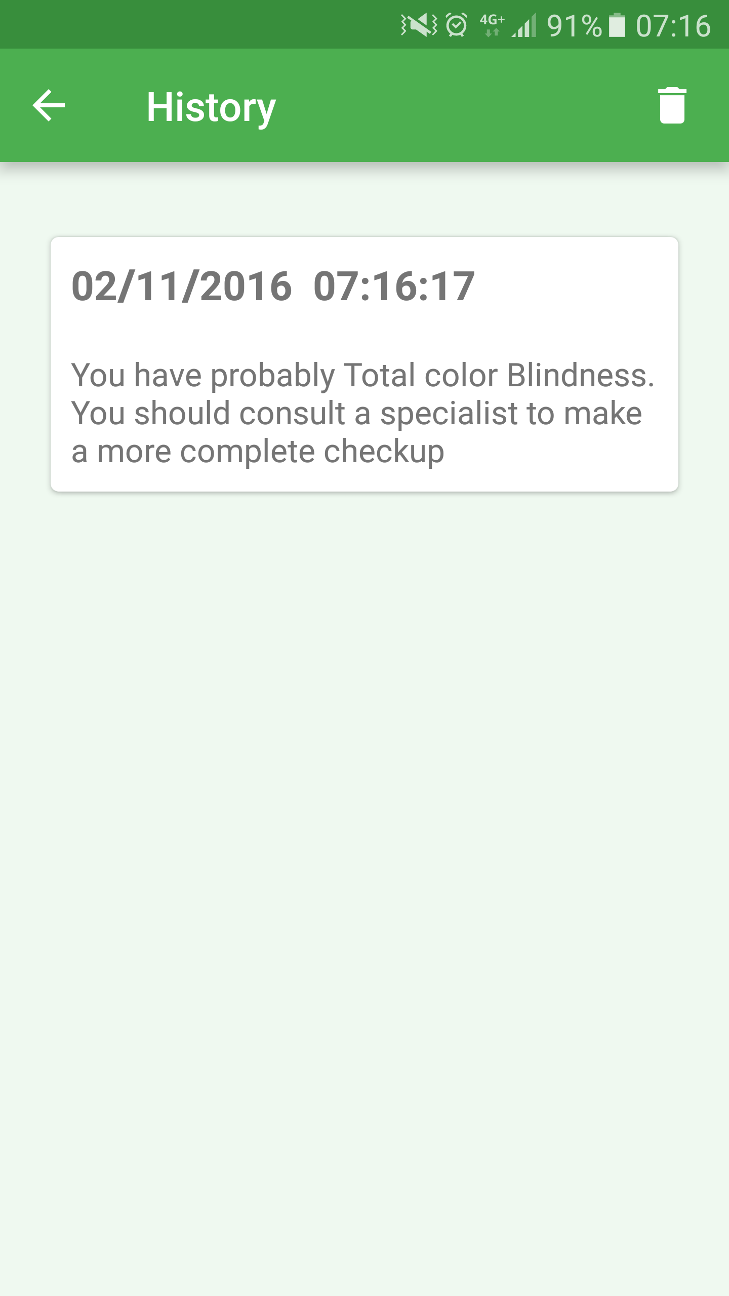 Color Blindness Test gallery image