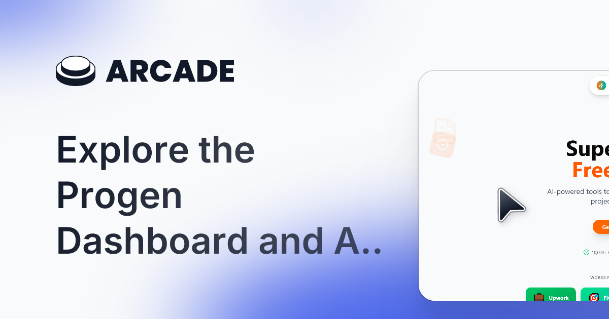 Progen - Main product screenshot demonstrating key features and user interface