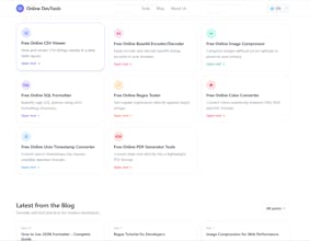 Online DevTools gallery image