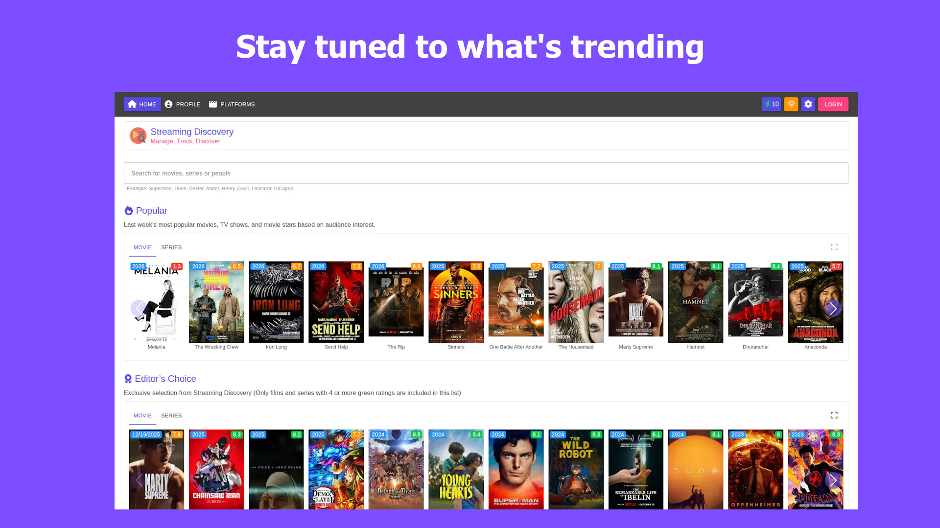 Streaming Discovery gallery image