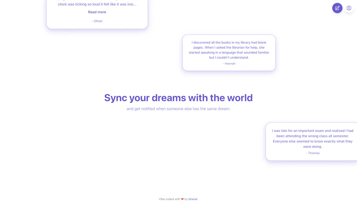 Sync Dreams
