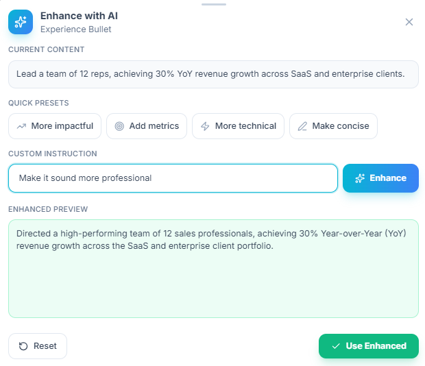 Resume Autopilot - Screenshot 3 showing product features and functionality