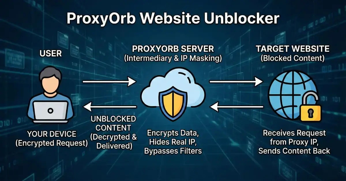 ProxyOrb - Screenshot 2 showing product features and functionality