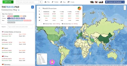 Coronavirus Map Tracker gallery image