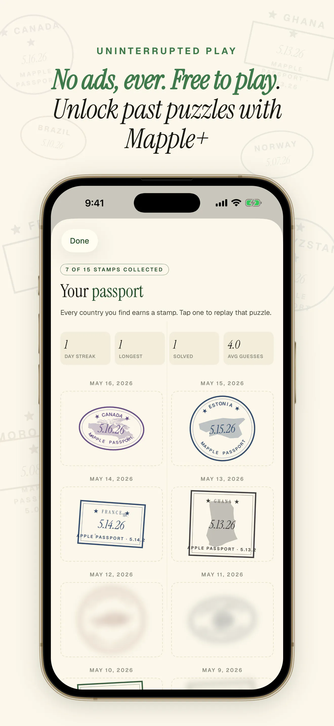 Mapple - A Daily Map Puzzle gallery image