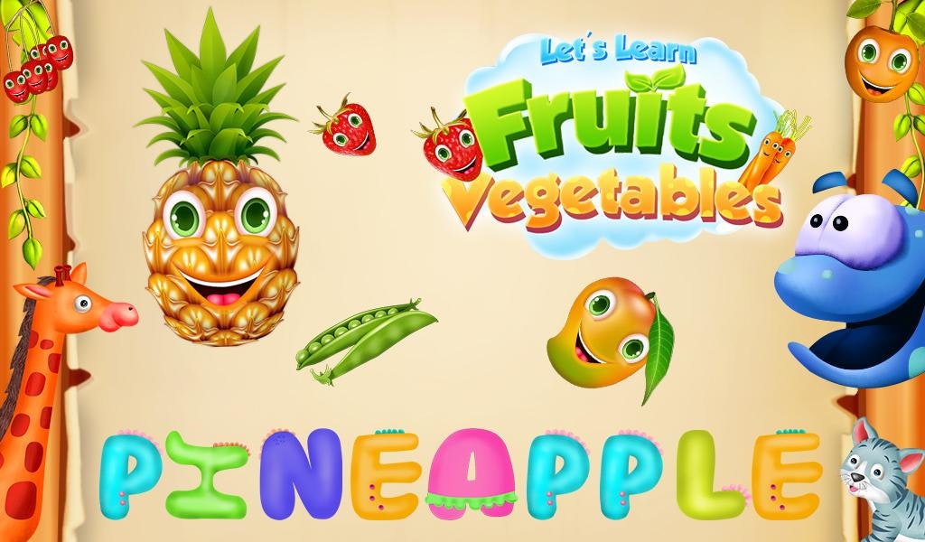 Let's Learn Fruits & Veggies gallery image