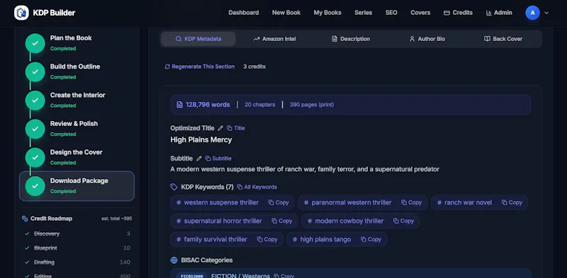 KDP Builder screenshot 12