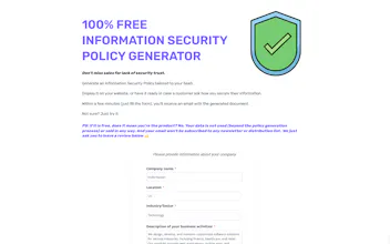 Security Policy Generator gallery image
