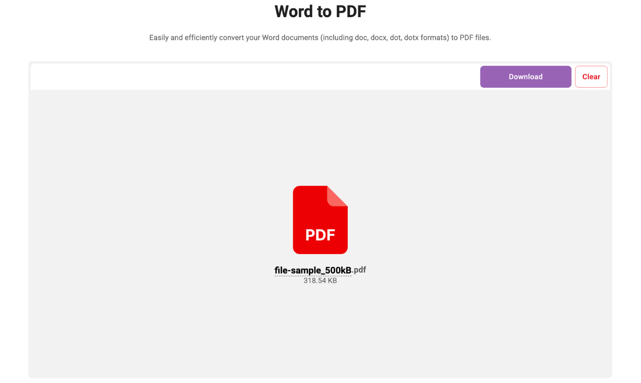 Word to PDF media 5