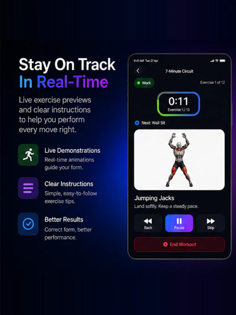 7 Minute Workout: Quick Fit screenshot 4