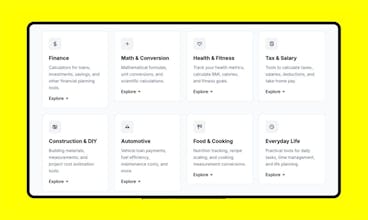The No 1 Calculators and Tools Hub! gallery image