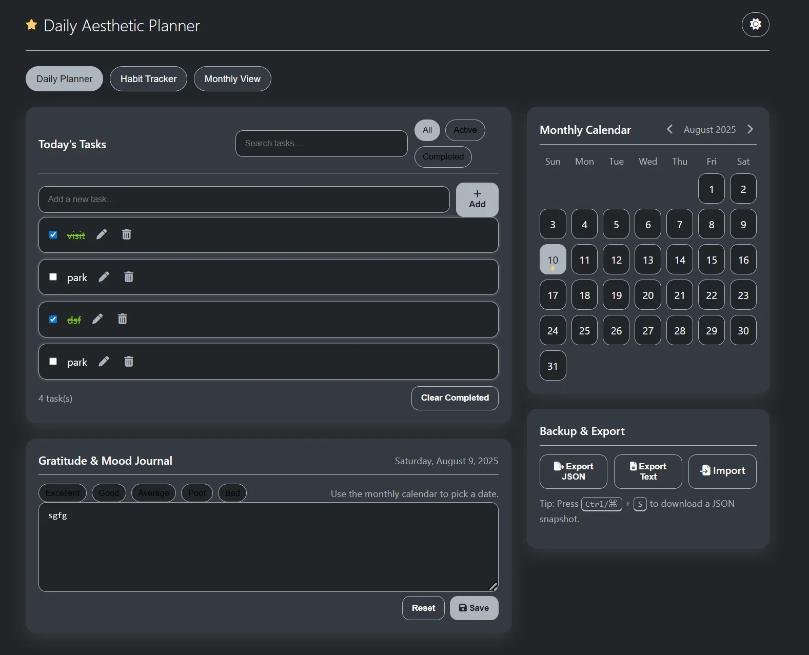Daily Aesthetic Planner gallery image