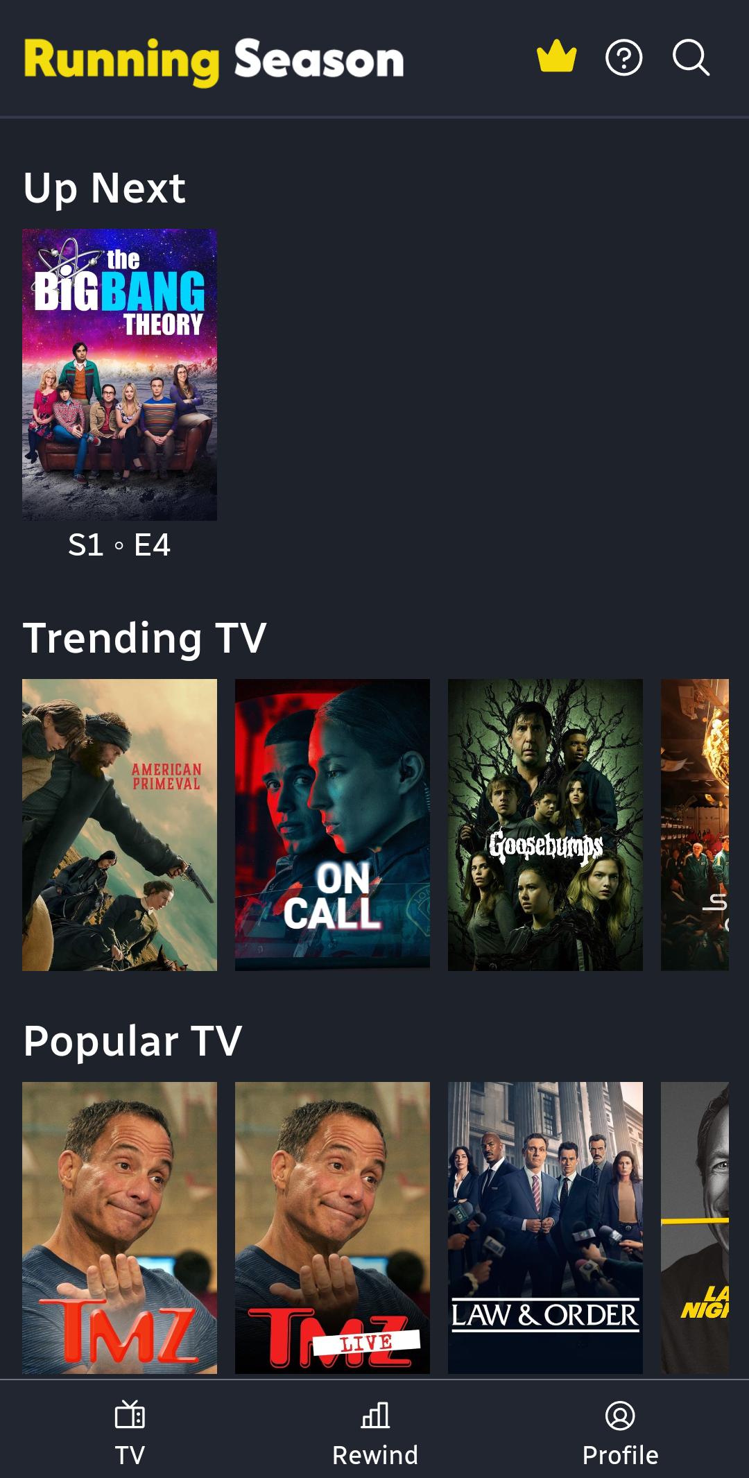 Stagione di corsa media 3