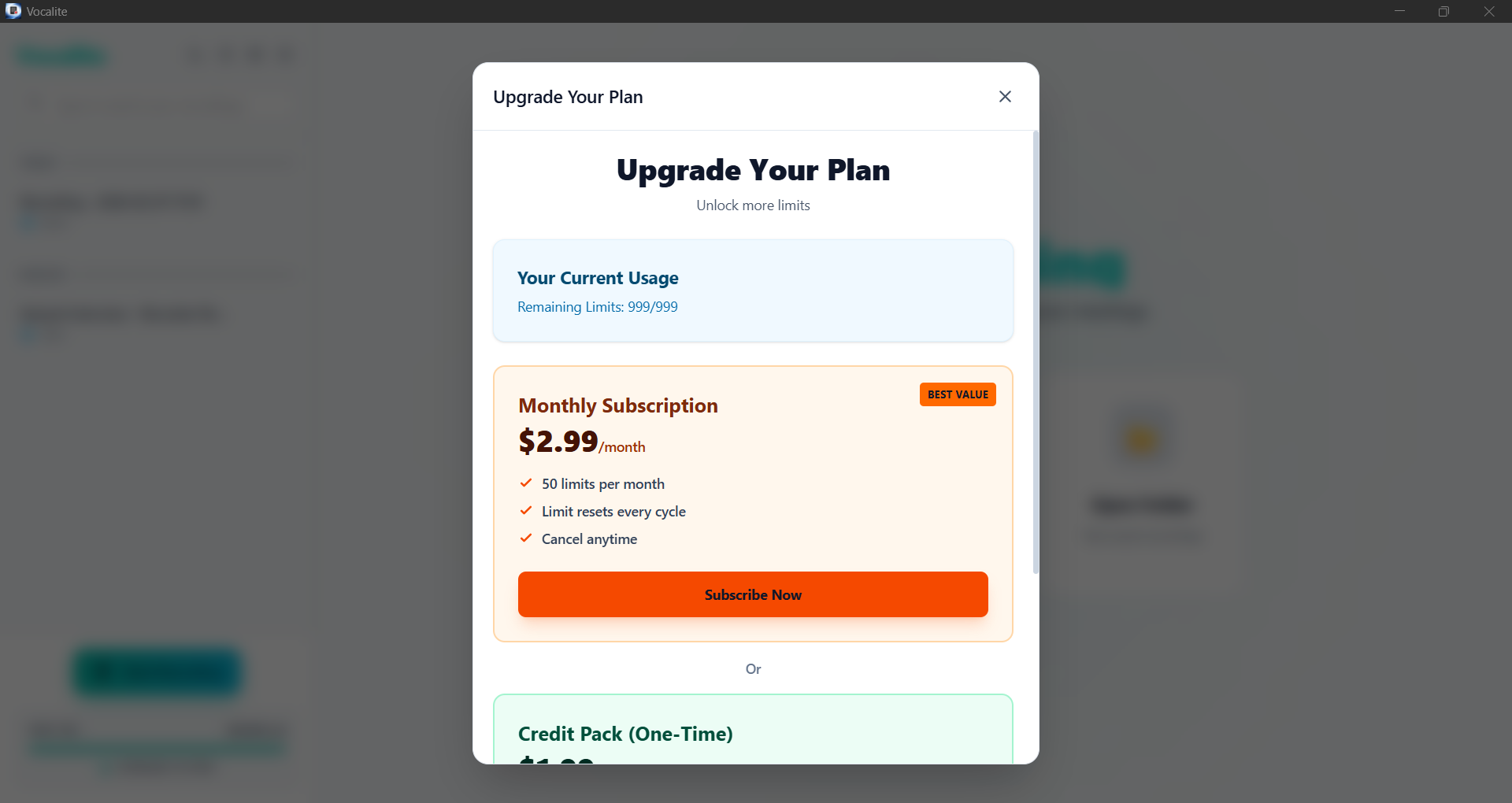 Vocalite AI gallery image