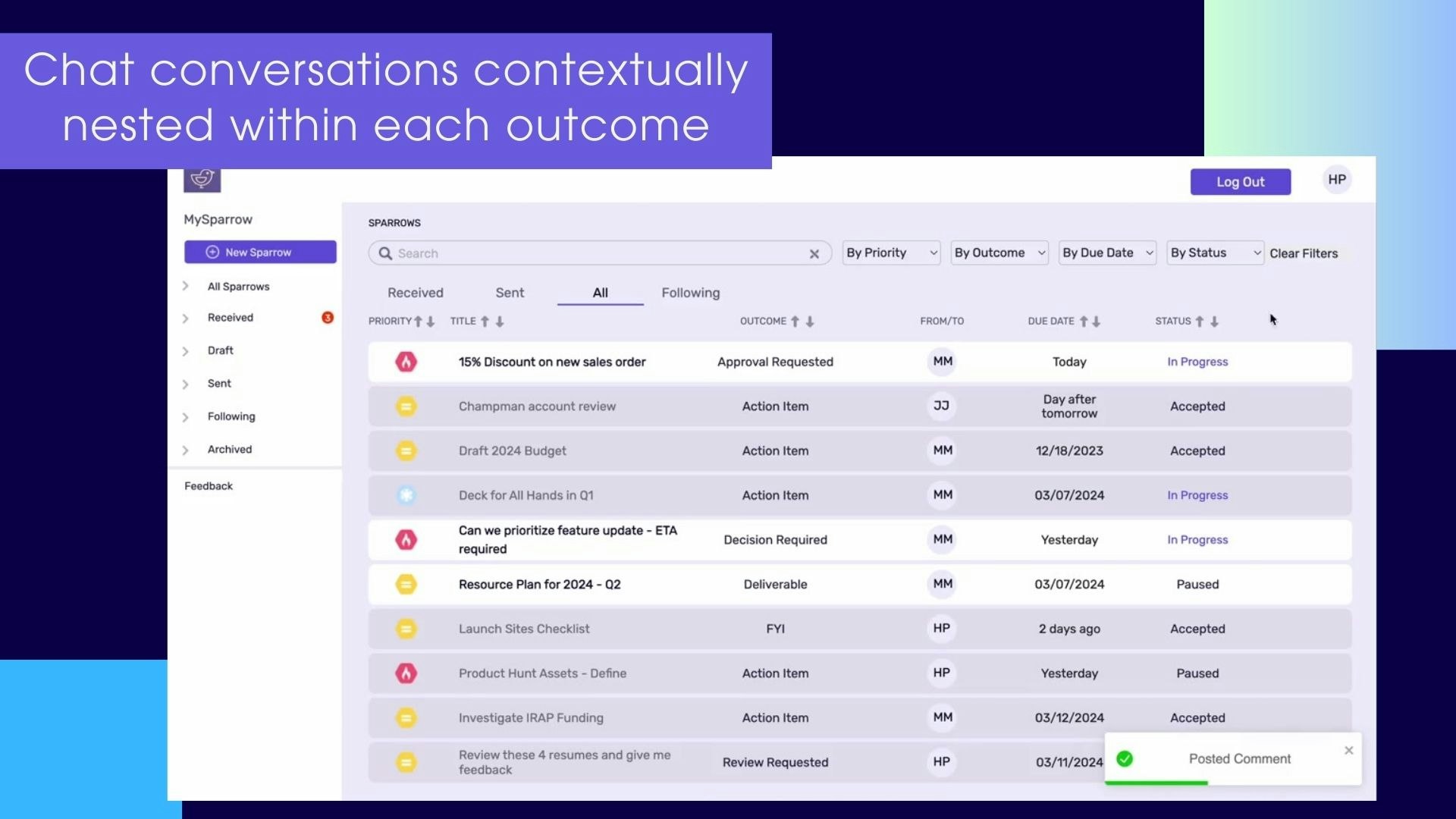 Sparrow gallery image