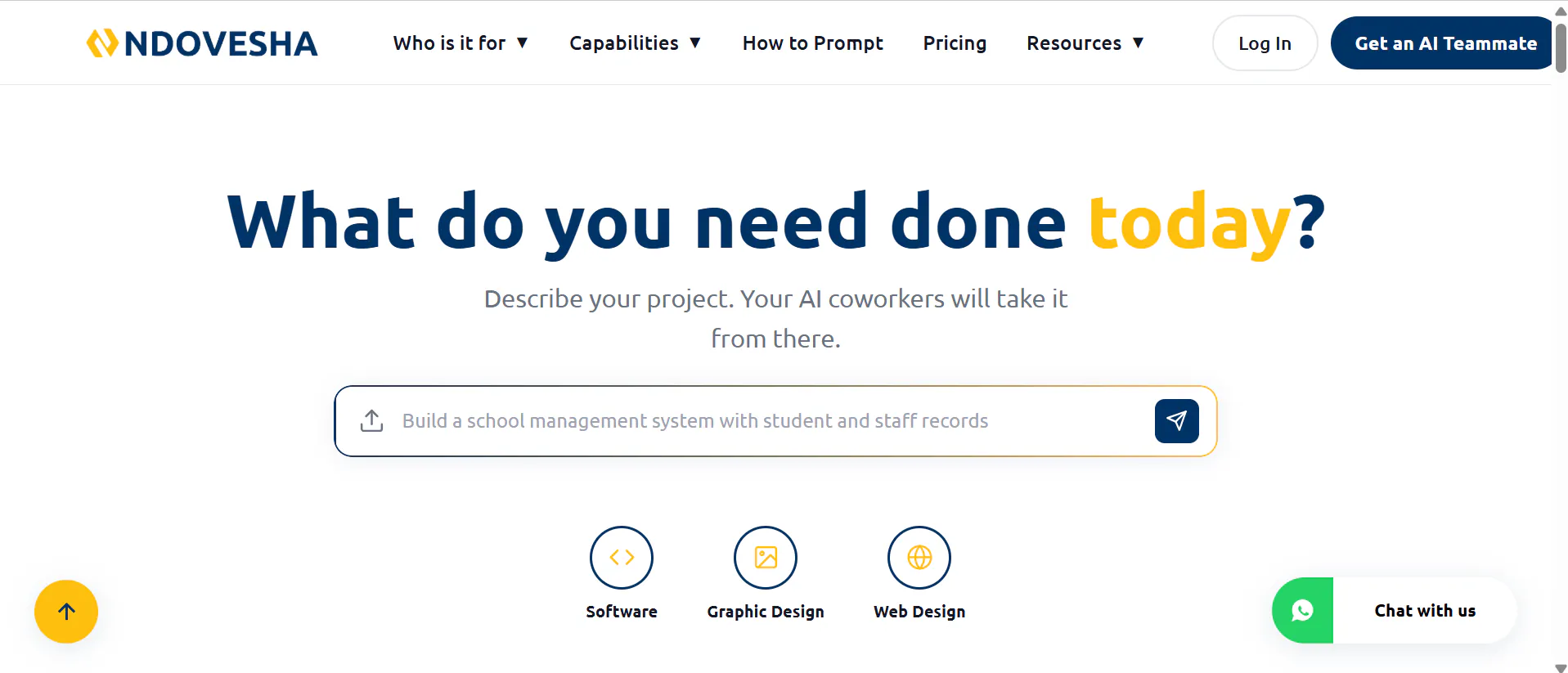 Ndovesha AI the AI workforce platform  gallery image