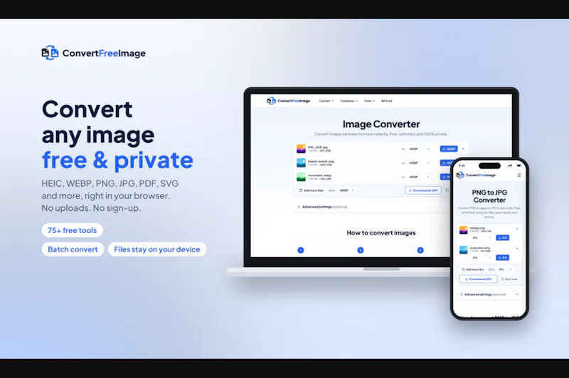 Convert Free Image screenshot 1