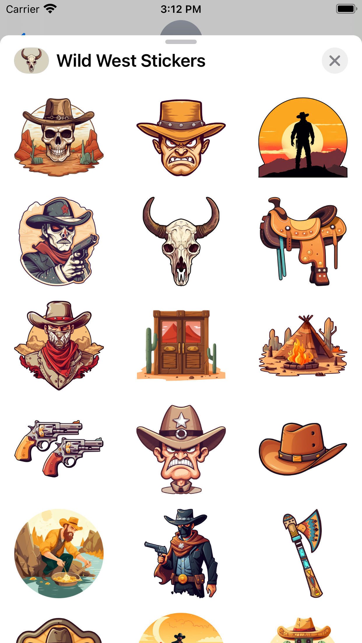 Wild West Stickers media 1