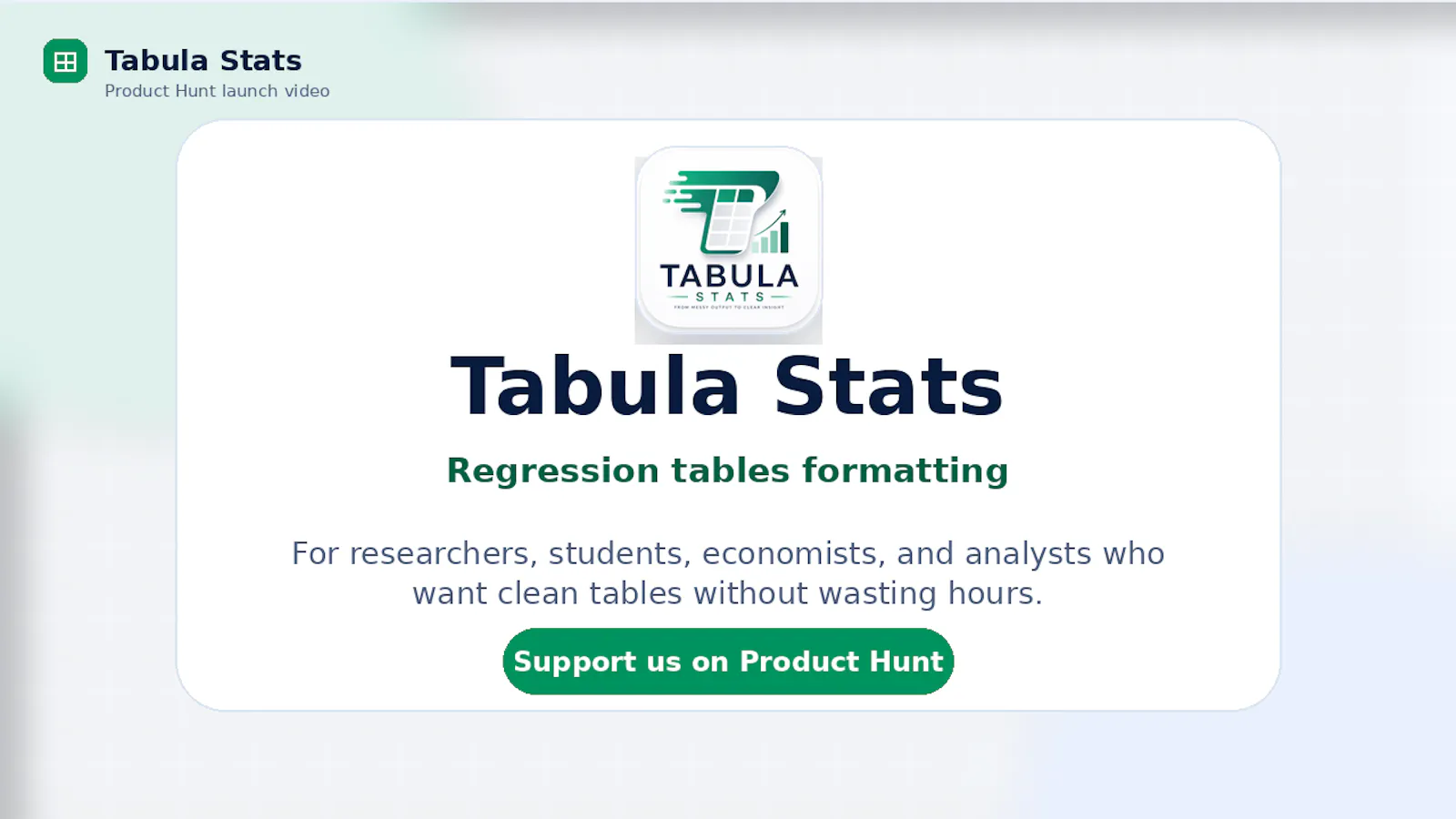 Tabula Stats screenshot 2