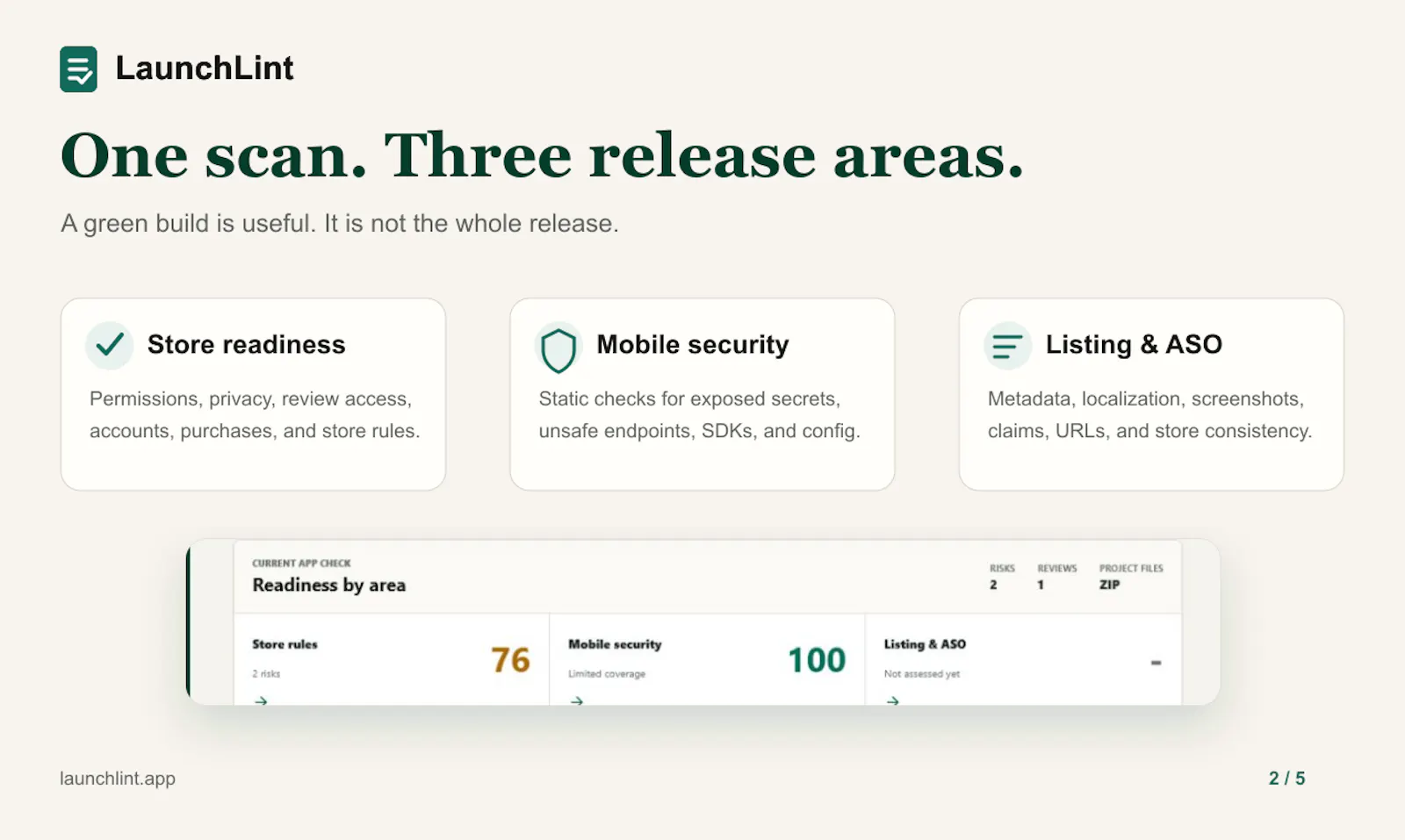 LaunchLint screenshot 3