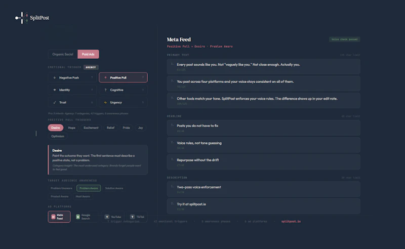 Split Post screenshot 6