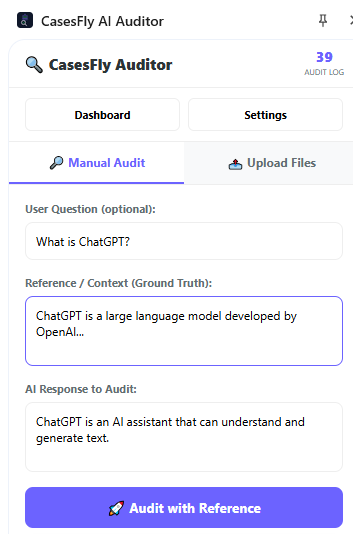 CasesFly AI Auditor gallery image
