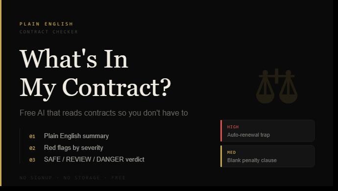 What's In My Contract? gallery image