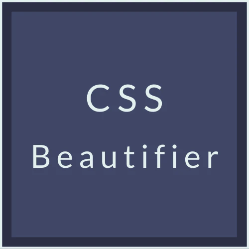 CSS Beautifier