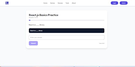 React Game gallery image