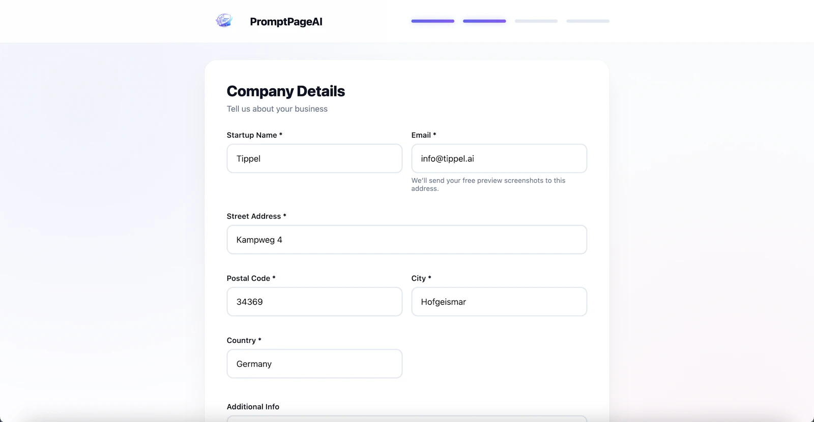 PromptPageAI screenshot 3