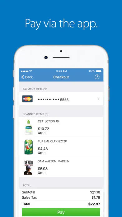 Walmart Scan & Go Image