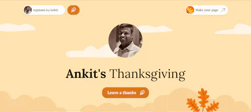 Topmate's Thanksgiving gallery image