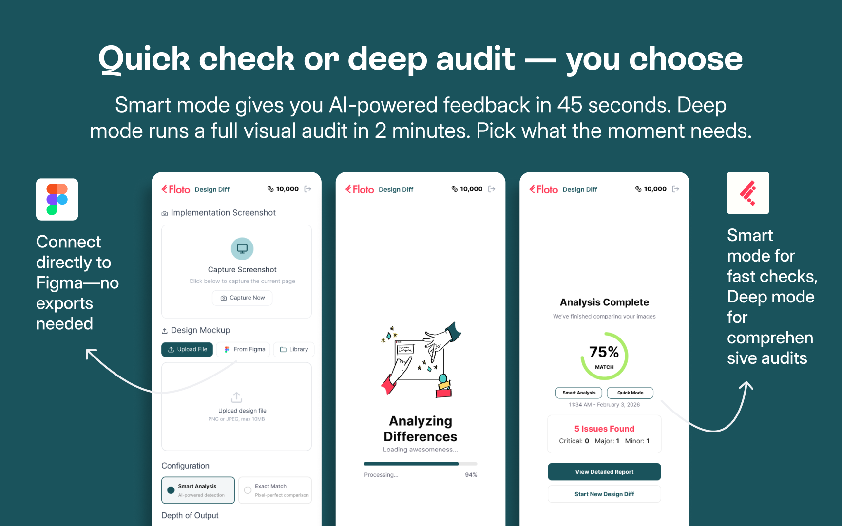 Design Diff - Screenshot 2 showing product features and functionality