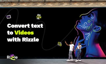 Rizzle logo: Descubre la plataforma vanguardista que está revolucionando la creación de videos y amplificando la producción de contenido.